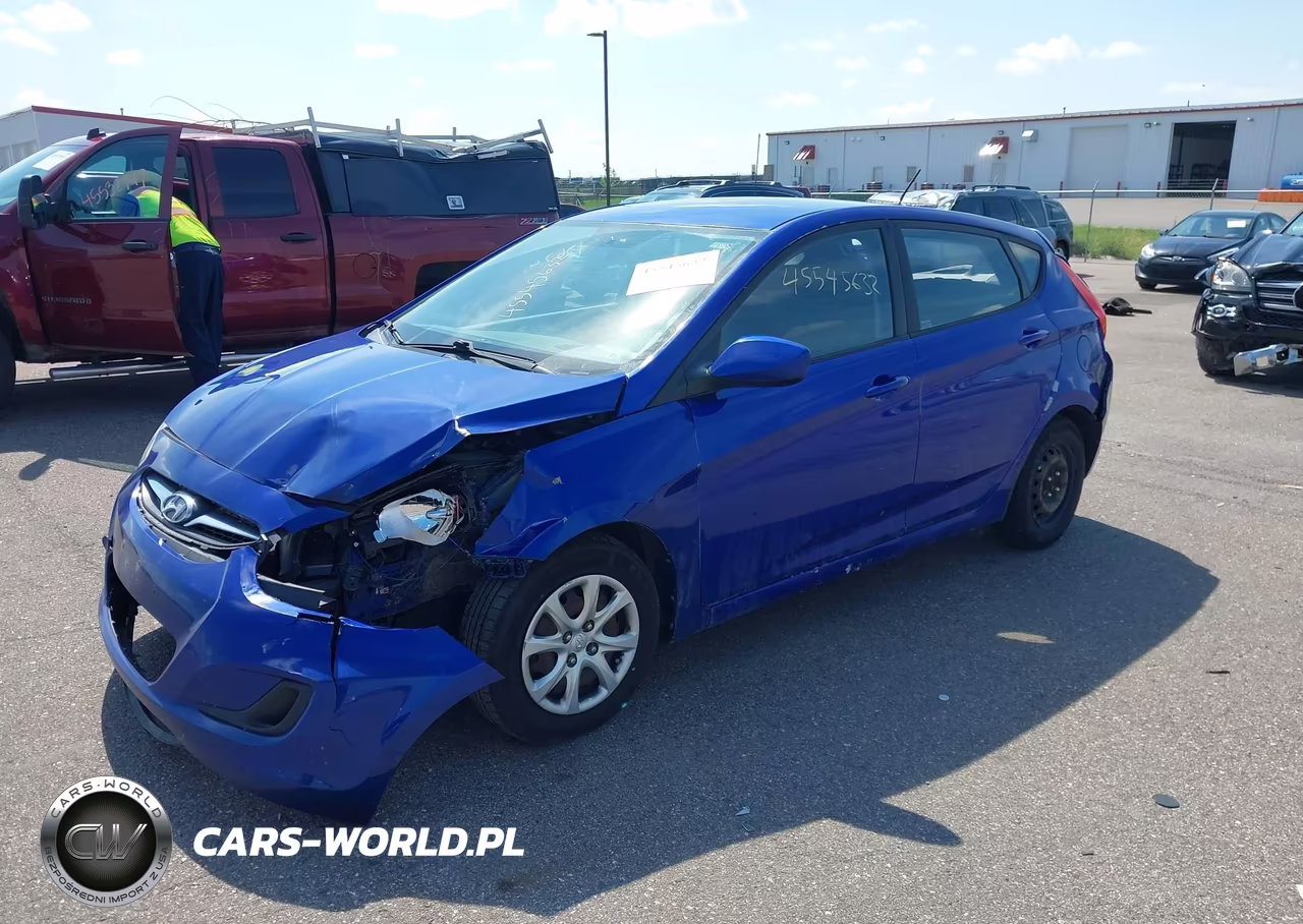 2014 Hyundai Accent Gs VIN:KMHCT5AEXEU173046 - 2