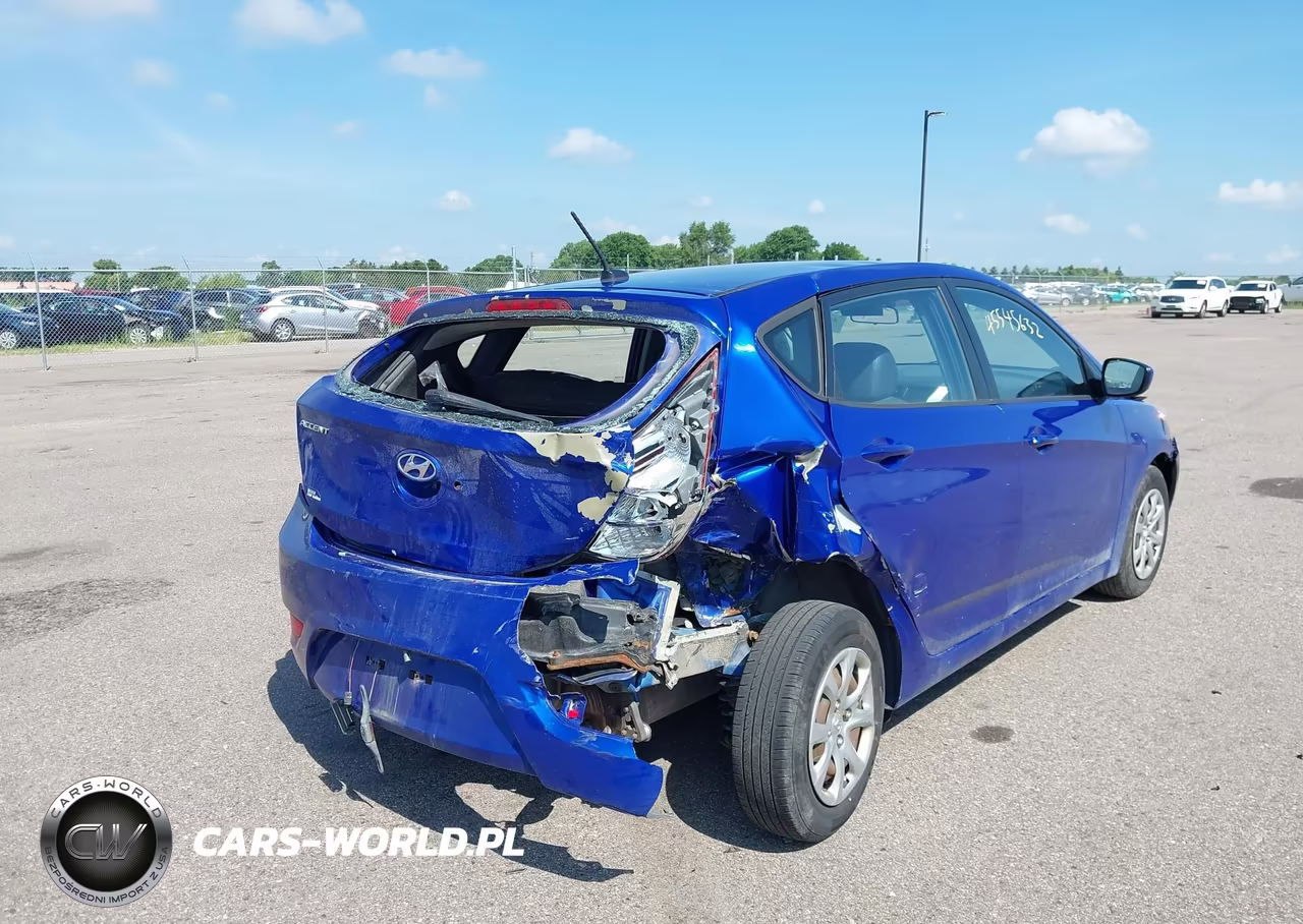2014 Hyundai Accent Gs VIN:KMHCT5AEXEU173046 - 6