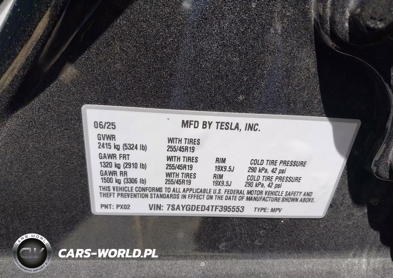 2026 Tesla Model Y Premium Rear-Wheel Drive-Rear-Wheel Drive VIN:7SAYGDED4TF395553 - 9