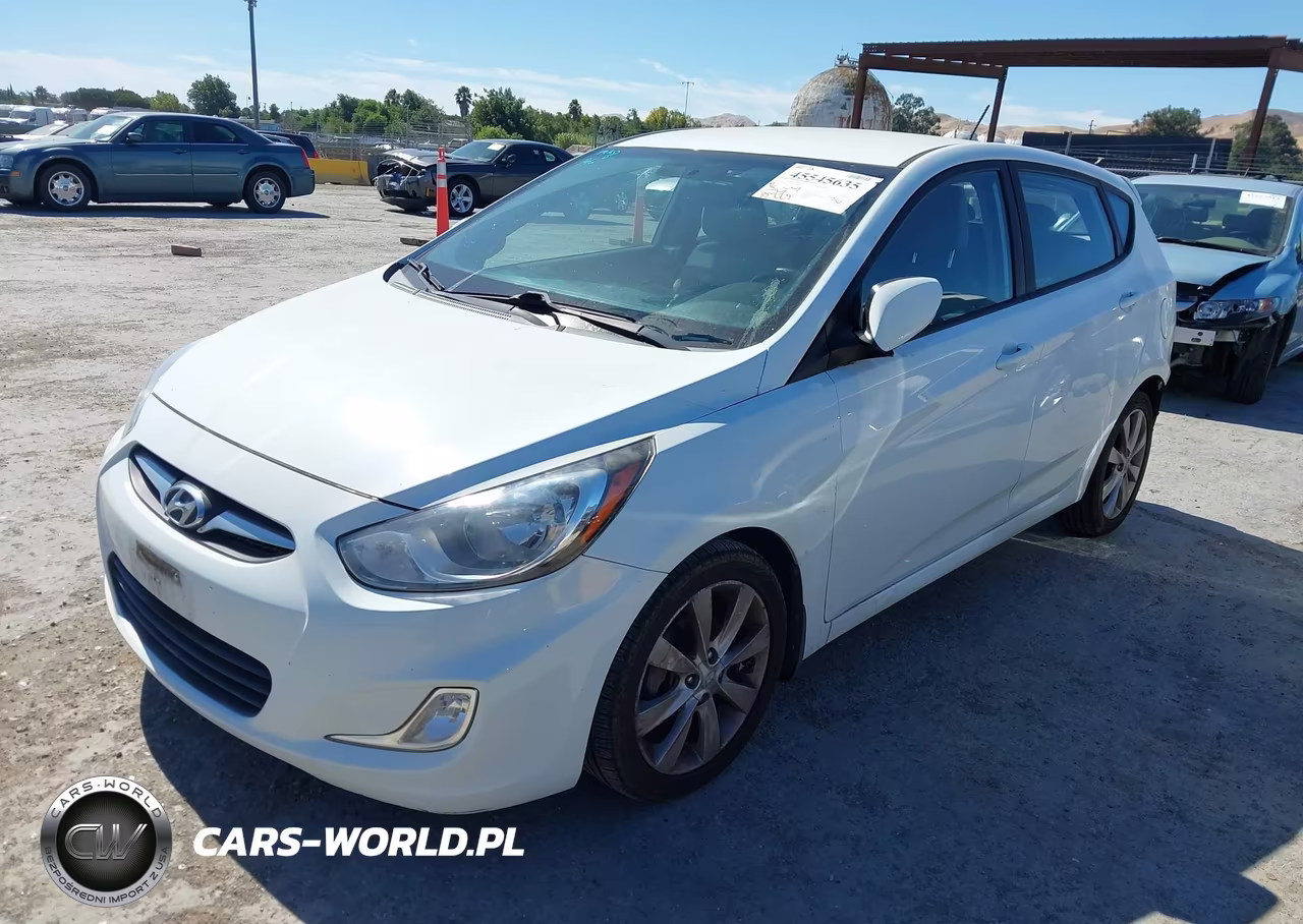 2013 Hyundai Accent Se VIN:KMHCU5AE9DU074231 - 2