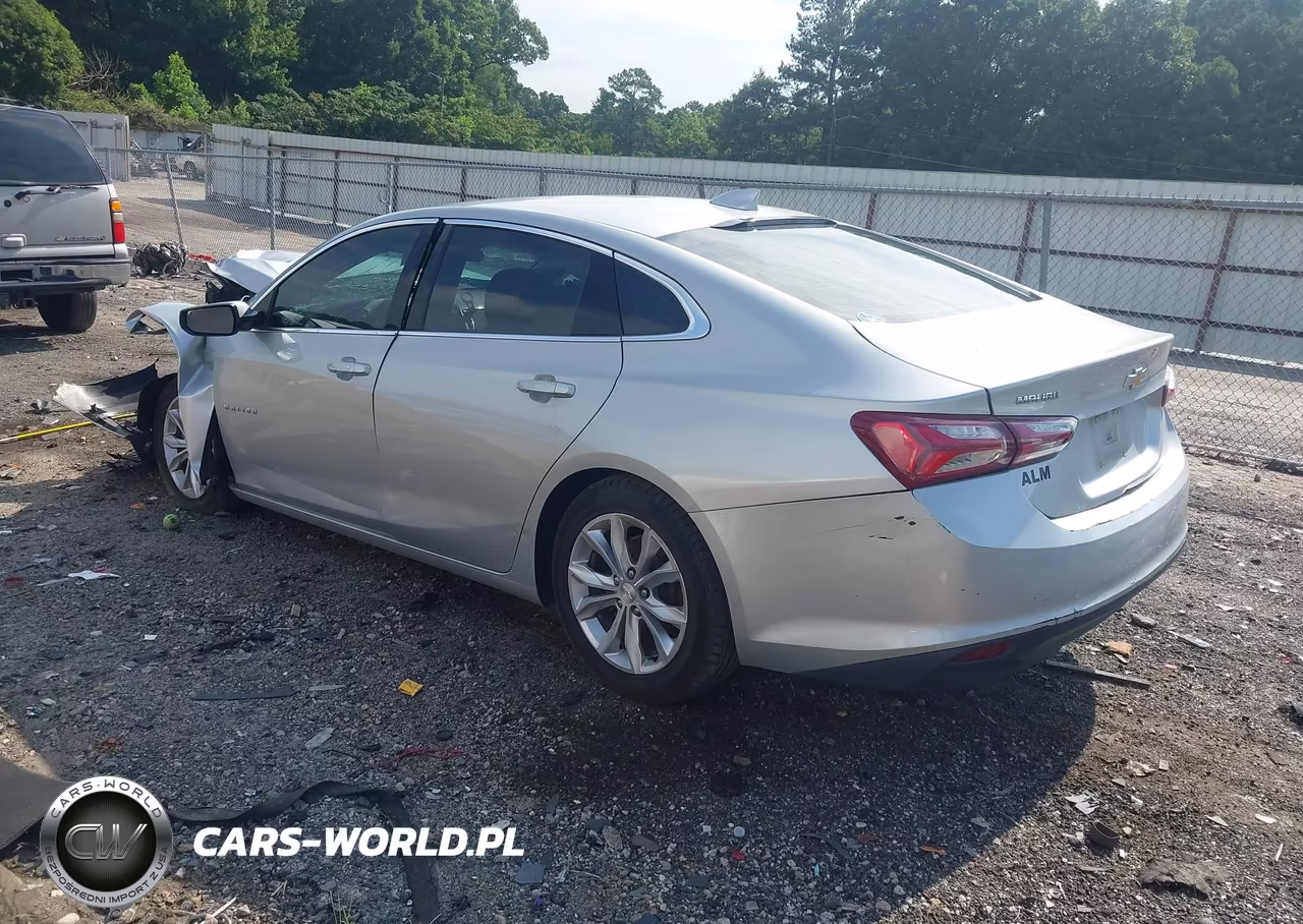 2020 Chevrolet Malibu Fwd Lt VIN:1G1ZD5ST1LF086137 - 3
