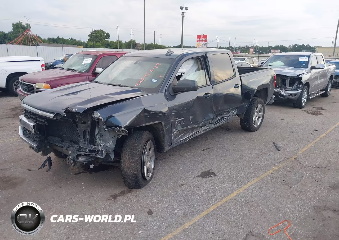 2018 Chevrolet Silverado 1500 1Lt VIN:3GCPCREC1JG479166 - 2