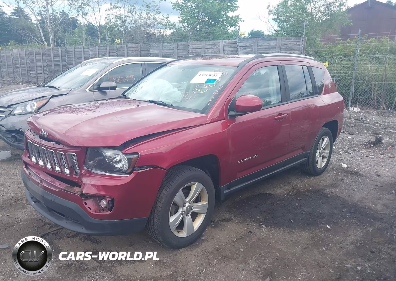 2016 Jeep Compass Latitude VIN:1C4NJDEB7GD758733 - 2