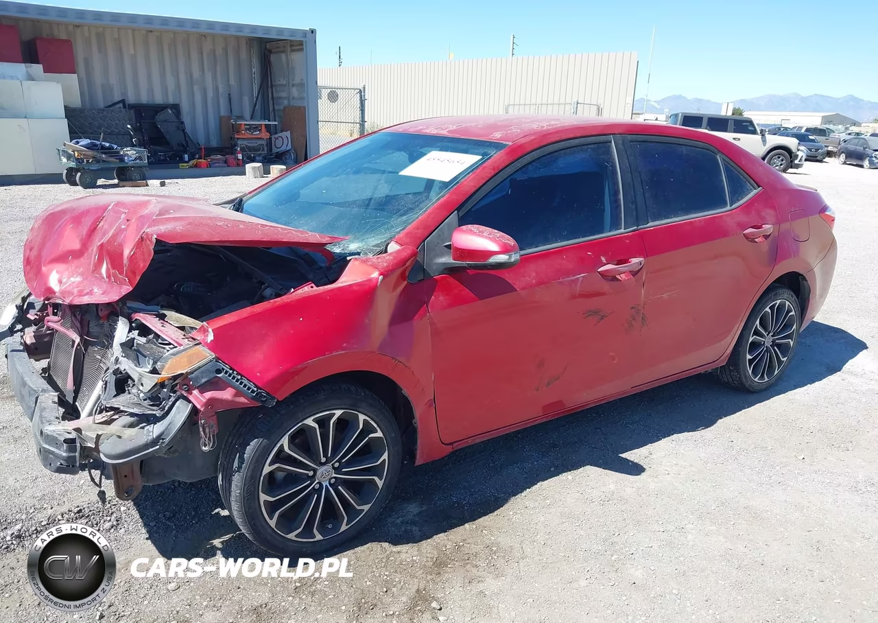 2014 Toyota Corolla S Plus VIN:5YFBURHE0EP057491 - 2