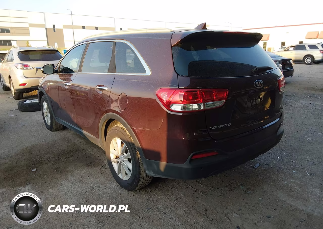 2016 Kia Sorento 3.3L Lx VIN:5XYPG4A51GG122589 - 3
