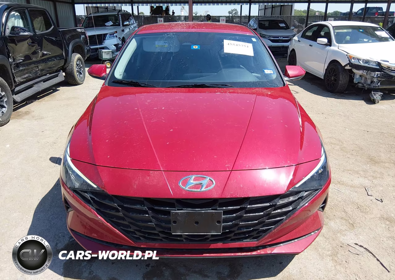 2023 Hyundai Elantra Hybrid Blue VIN:KMHLM4AJ9PU045985 - 12