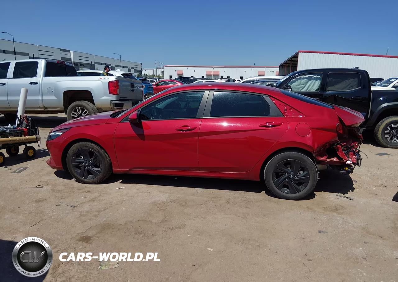2023 Hyundai Elantra Hybrid Blue VIN:KMHLM4AJ9PU045985 - 14