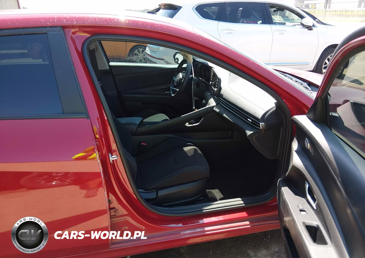 2023 Hyundai Elantra Hybrid Blue VIN:KMHLM4AJ9PU045985 - 5