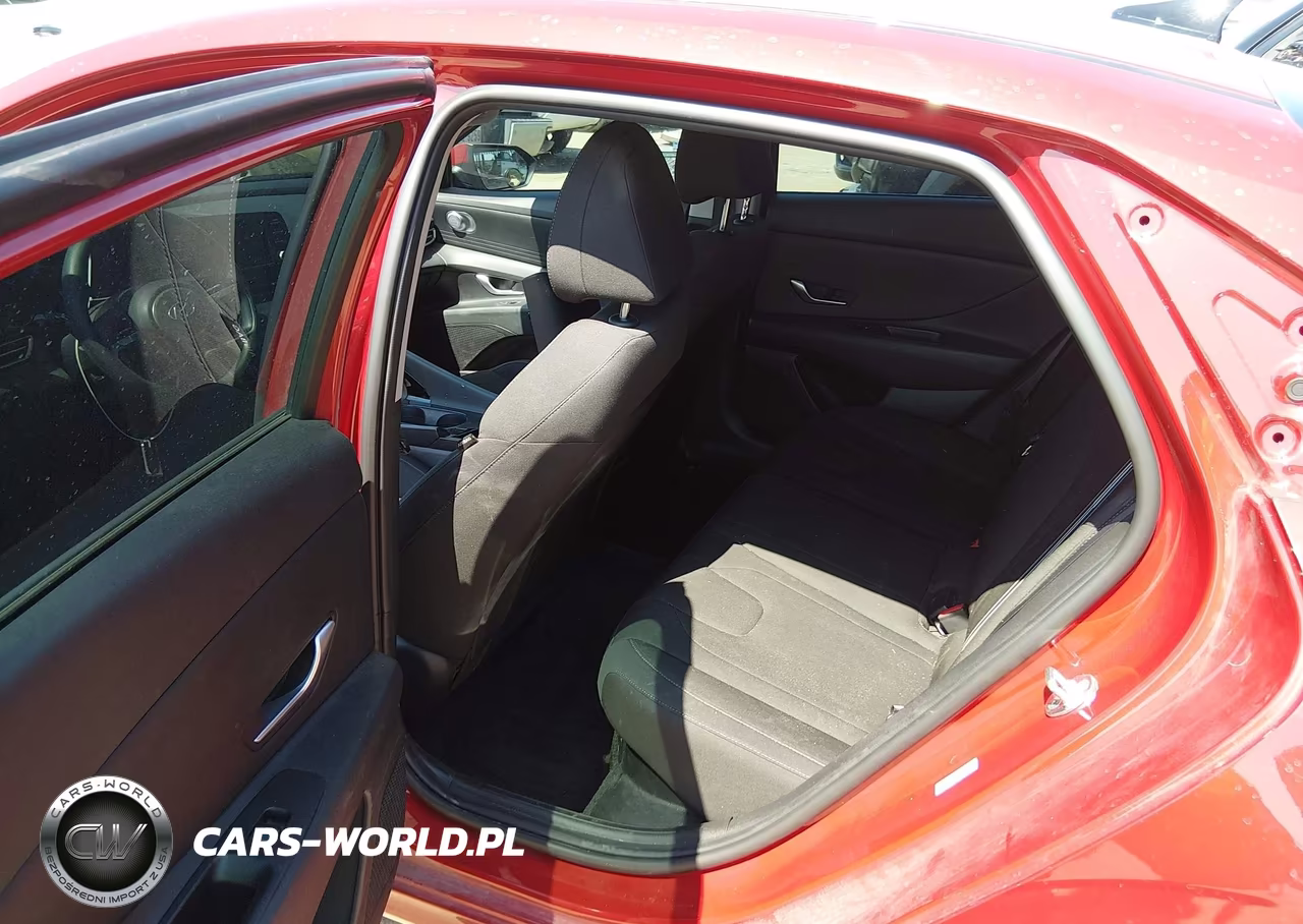 2023 Hyundai Elantra Hybrid Blue VIN:KMHLM4AJ9PU045985 - 8