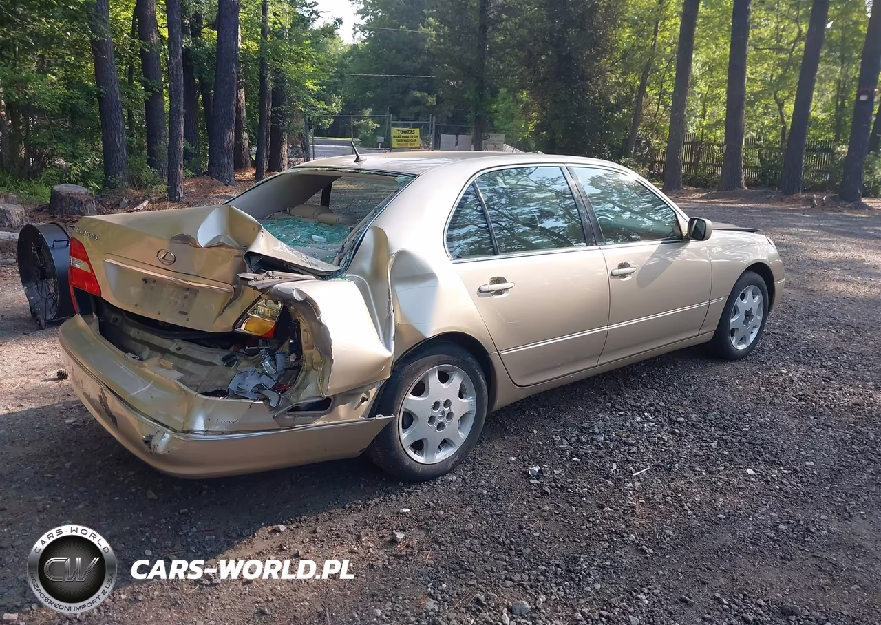 2002 Lexus Ls 430 VIN:JTHBN30F020079252 - 4