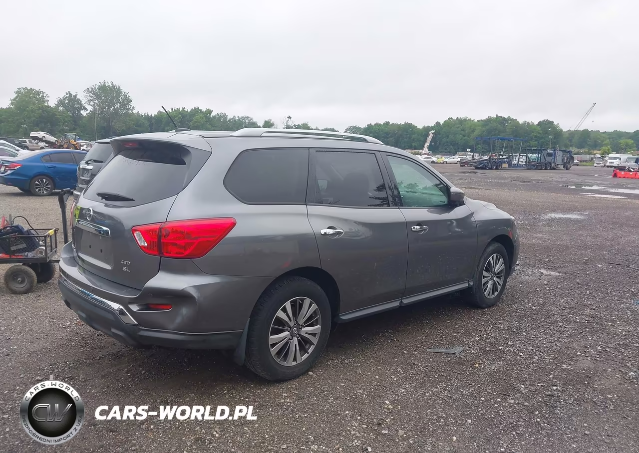 2018 Nissan Pathfinder Sl VIN:5N1DR2MM3JC650002 - 4