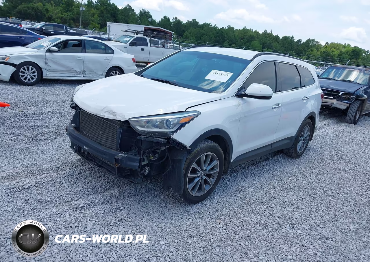 2017 Hyundai Santa Fe Se VIN:KM8SM4HF2HU247548 - 2