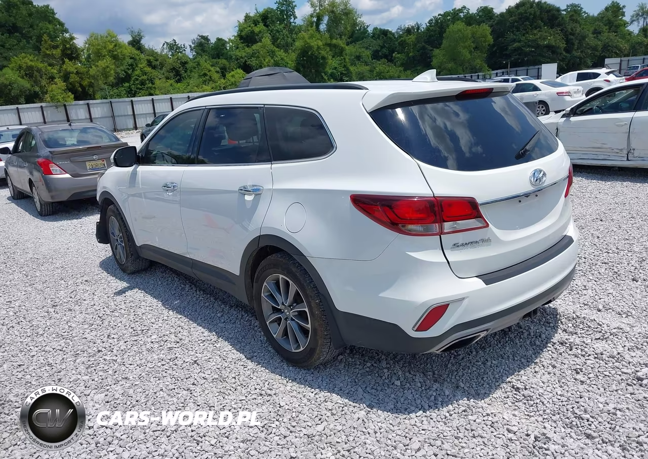 2017 Hyundai Santa Fe Se VIN:KM8SM4HF2HU247548 - 3