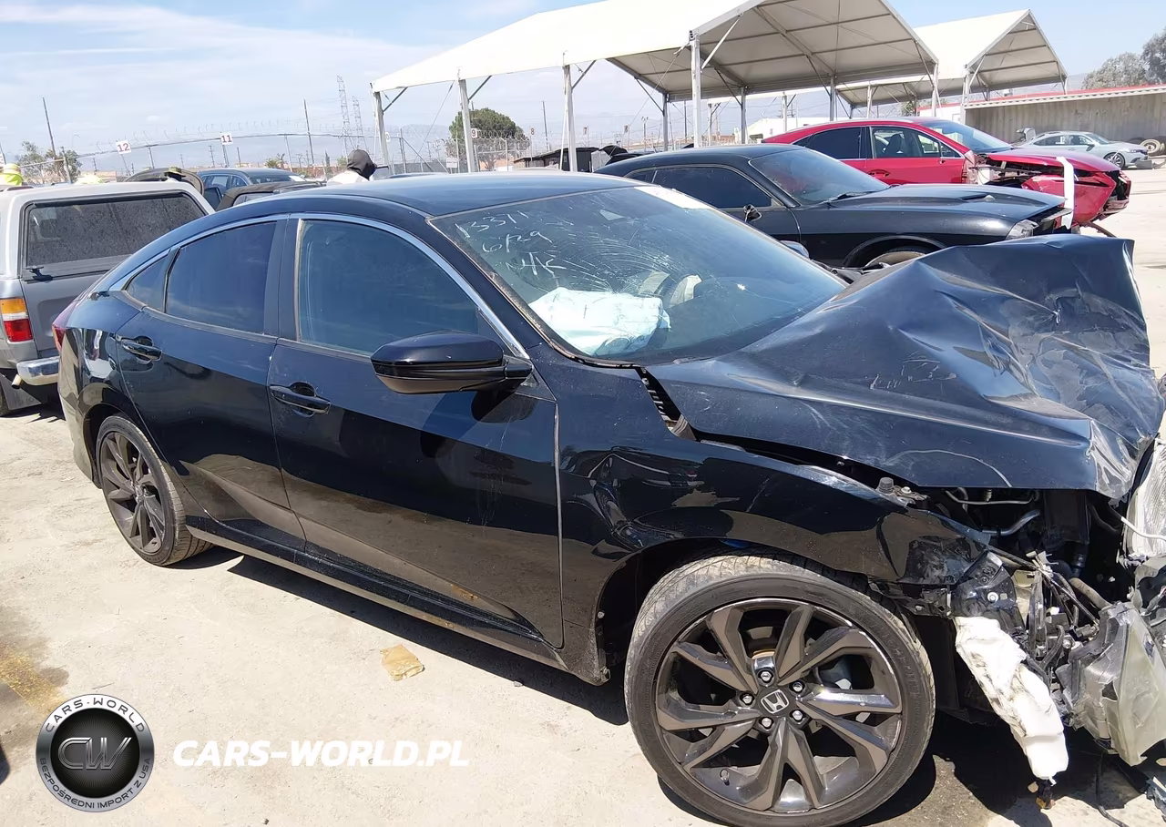 2020 Honda Civic Sport VIN:19XFC2F89LE206424 - 14