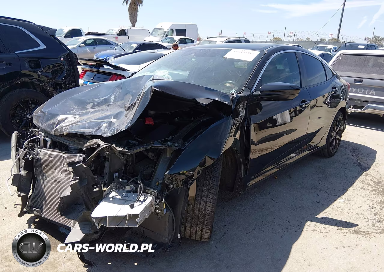 2020 Honda Civic Sport VIN:19XFC2F89LE206424 - 2