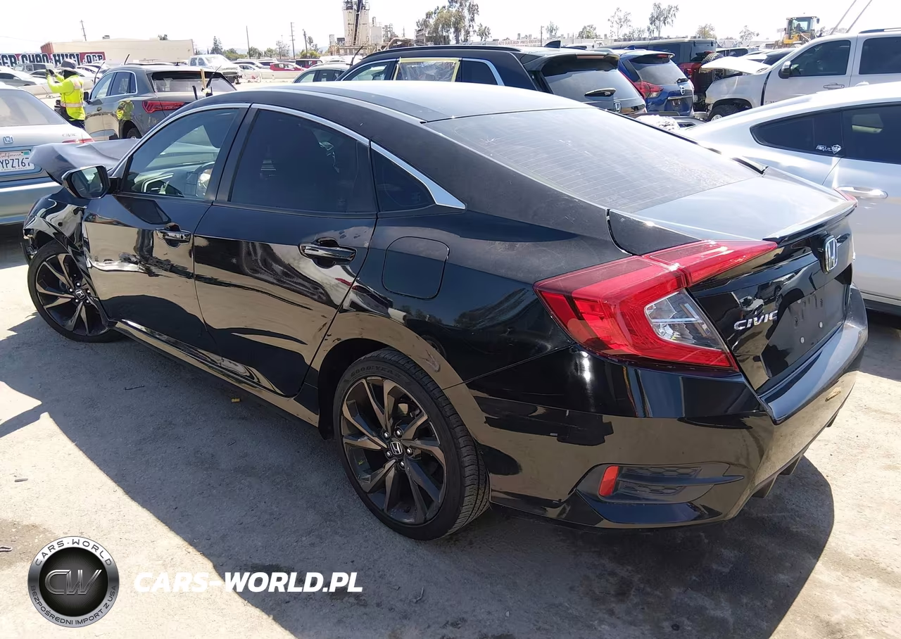 2020 Honda Civic Sport VIN:19XFC2F89LE206424 - 3