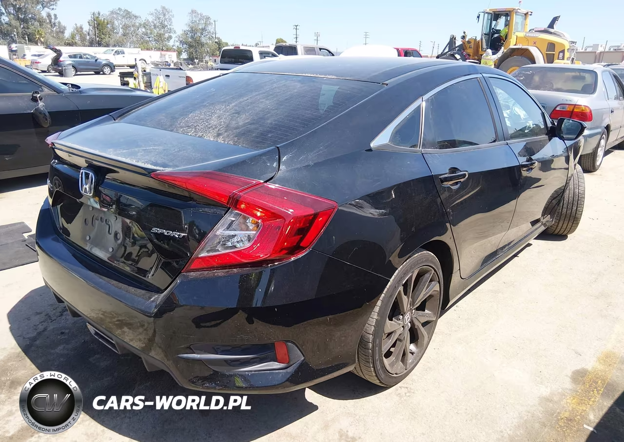 2020 Honda Civic Sport VIN:19XFC2F89LE206424 - 4