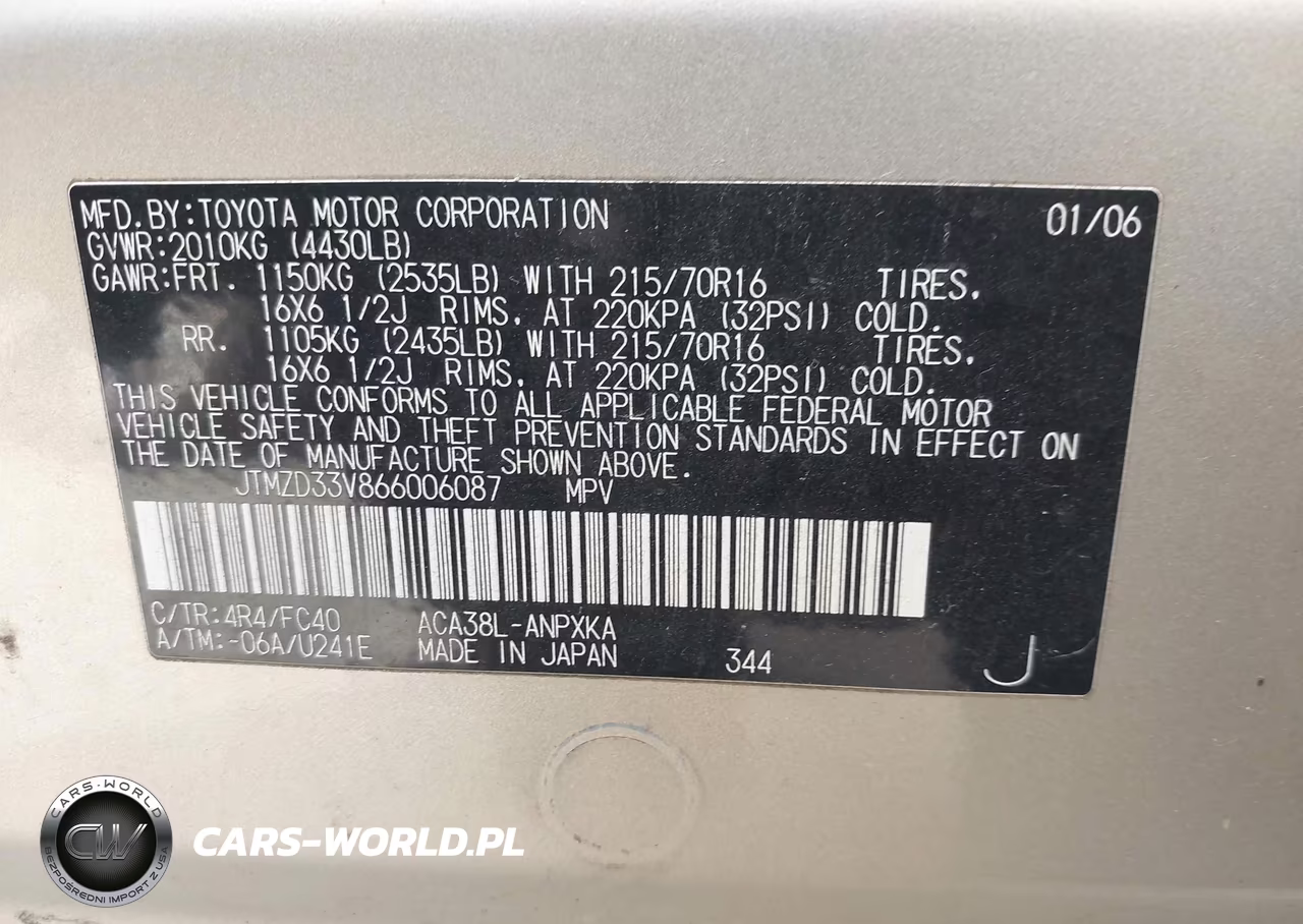 2006 Toyota Rav4 VIN:JTMZD33V866006087 - 9