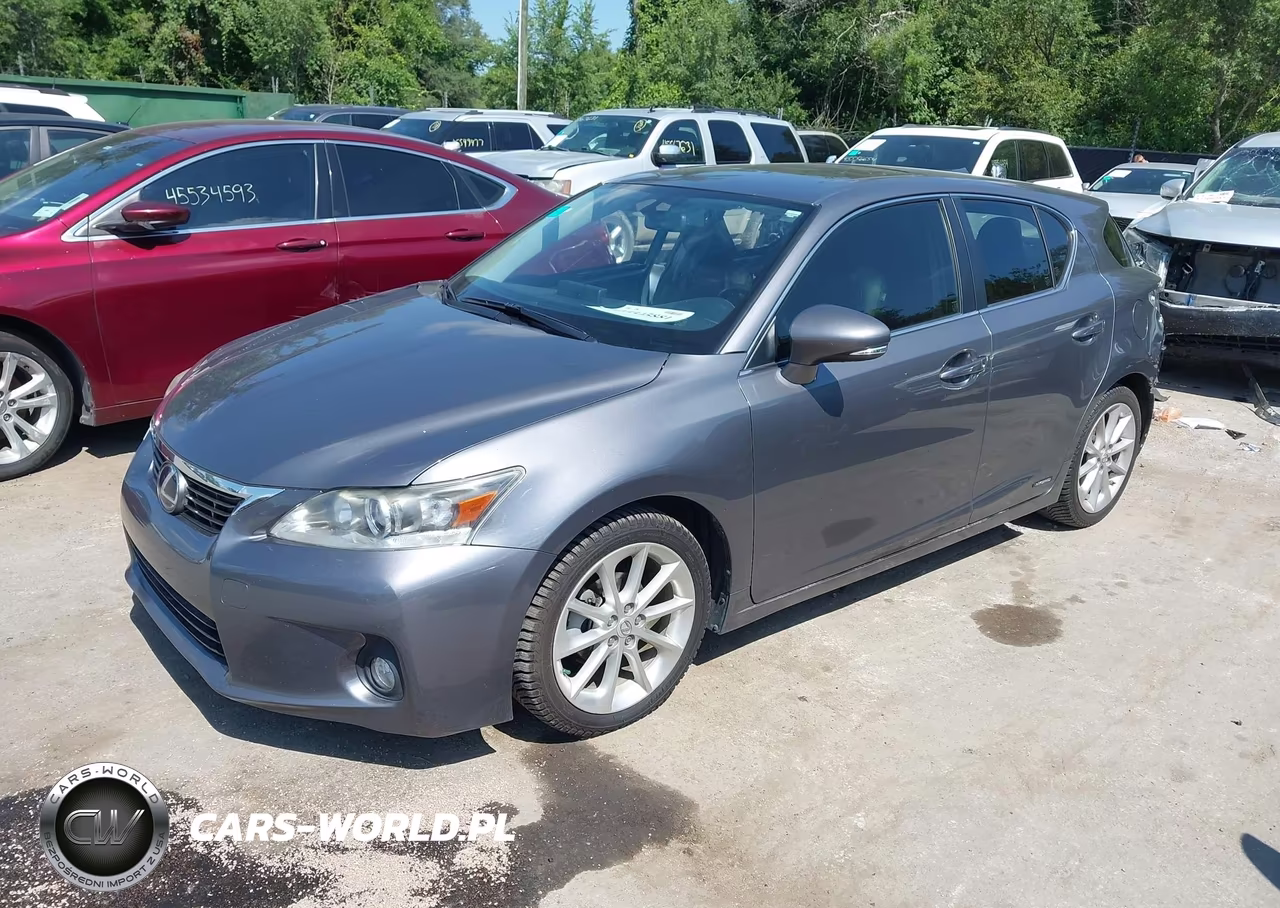 2012 Lexus Ct 200H Premium VIN:JTHKD5BH6C2087729 - 2