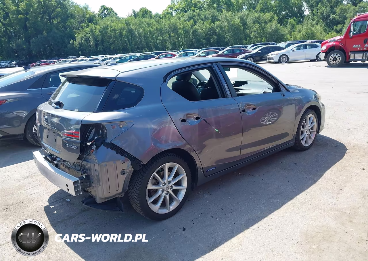 2012 Lexus Ct 200H Premium VIN:JTHKD5BH6C2087729 - 4