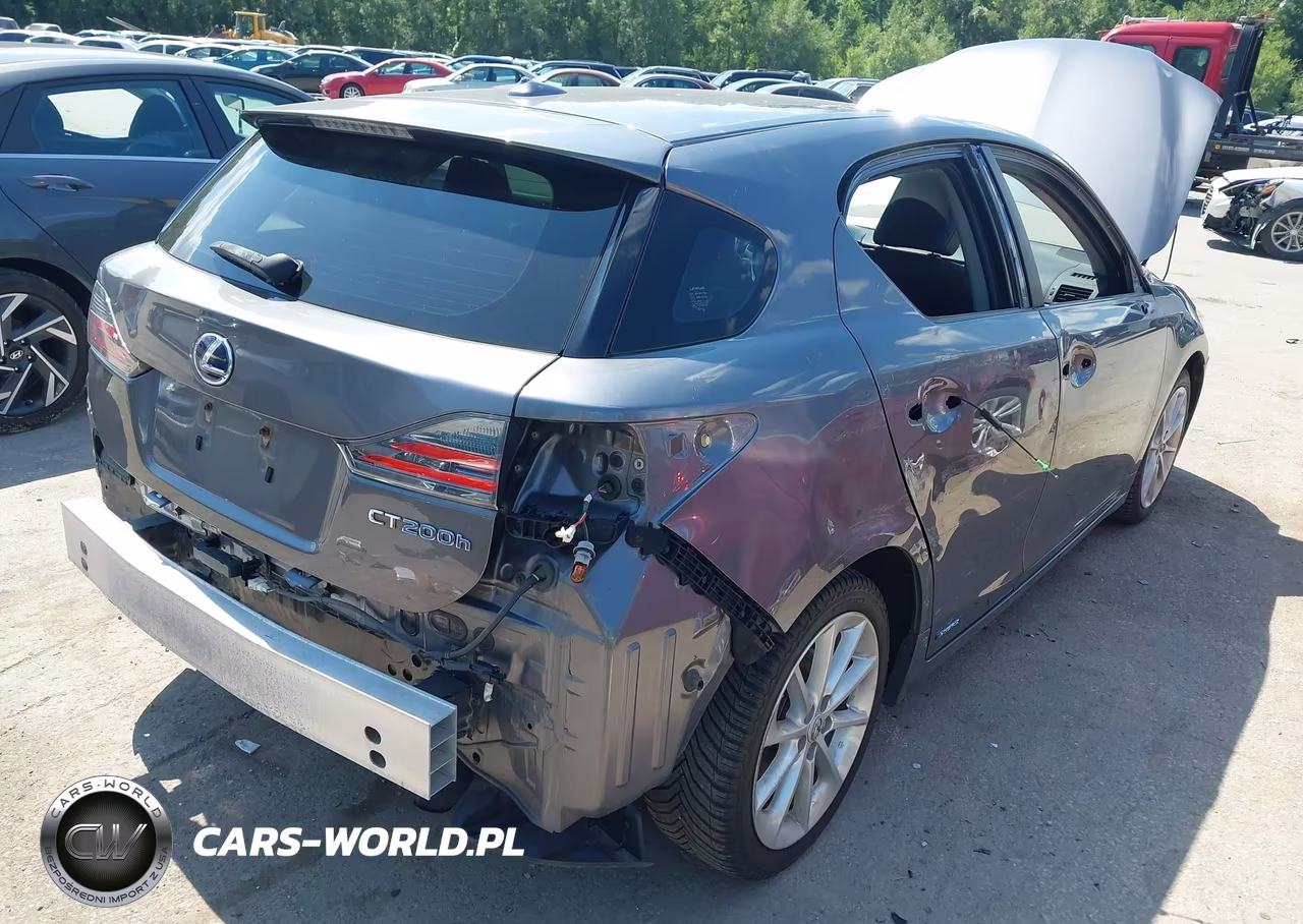 2012 Lexus Ct 200H Premium VIN:JTHKD5BH6C2087729 - 6