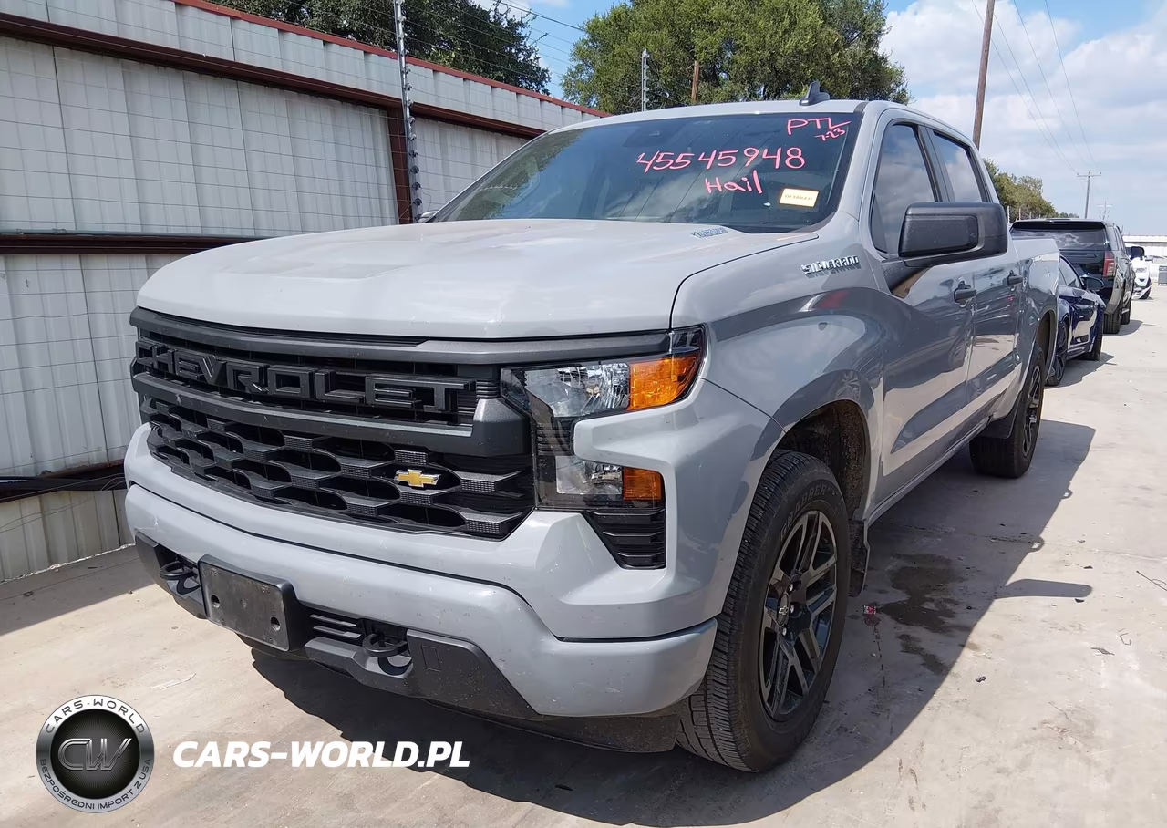 2024 Chevrolet Silverado 1500 2Wd Short Bed Custom VIN:1GCPABEK7RZ383199 - 2