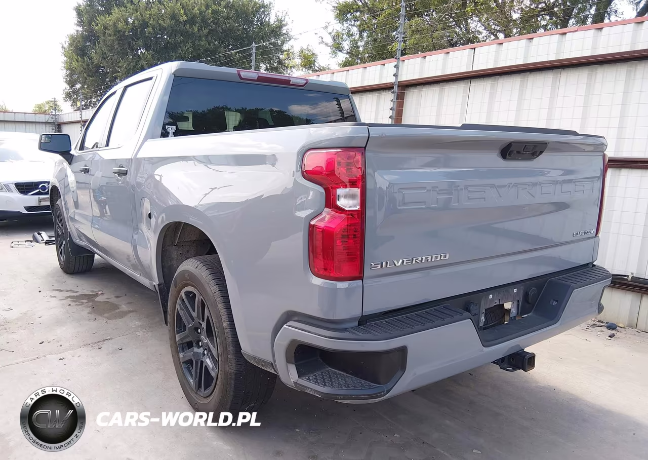 2024 Chevrolet Silverado 1500 2Wd Short Bed Custom VIN:1GCPABEK7RZ383199 - 3
