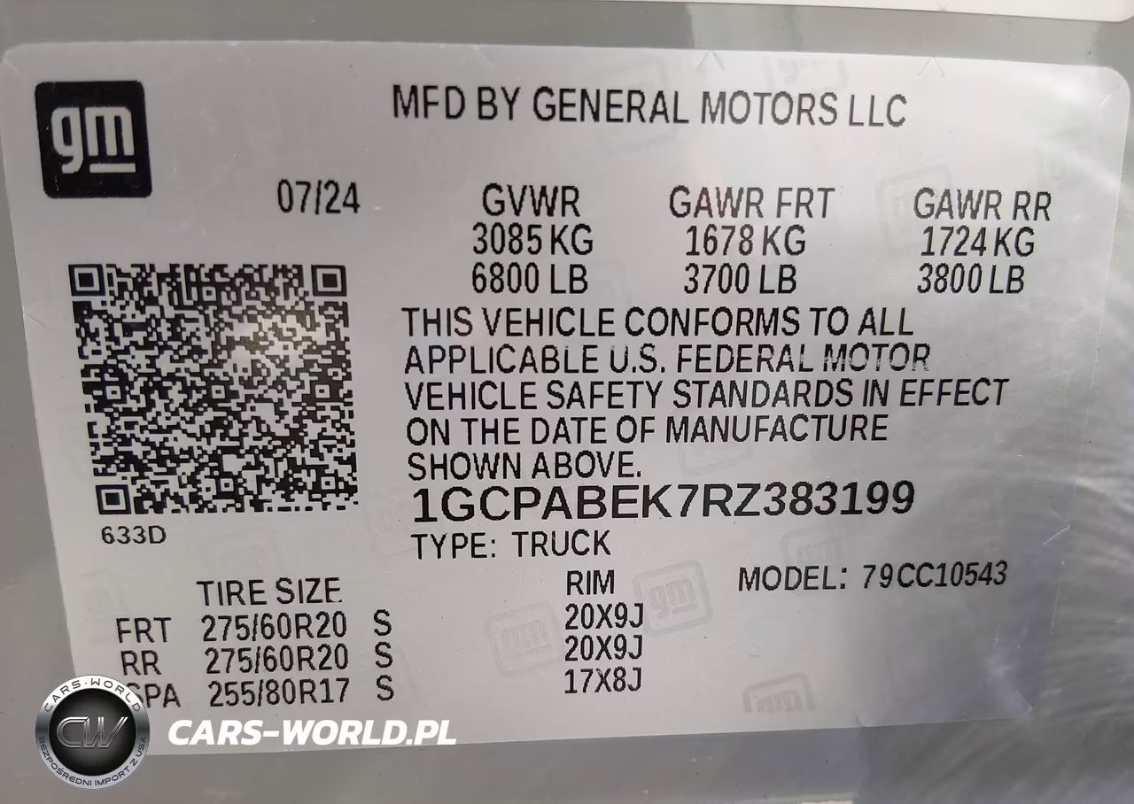 2024 Chevrolet Silverado 1500 2Wd Short Bed Custom VIN:1GCPABEK7RZ383199 - 9