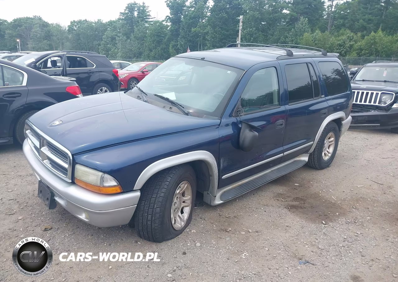 2002 Dodge Durango Slt Plus VIN:1B4HS58N52F102255 - 2