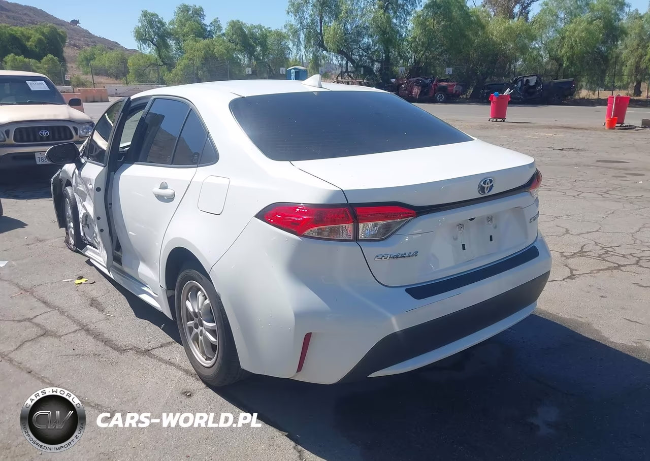 2022 Toyota Corolla Hybrid Le VIN:JTDEAMDE9NJ039266 - 3