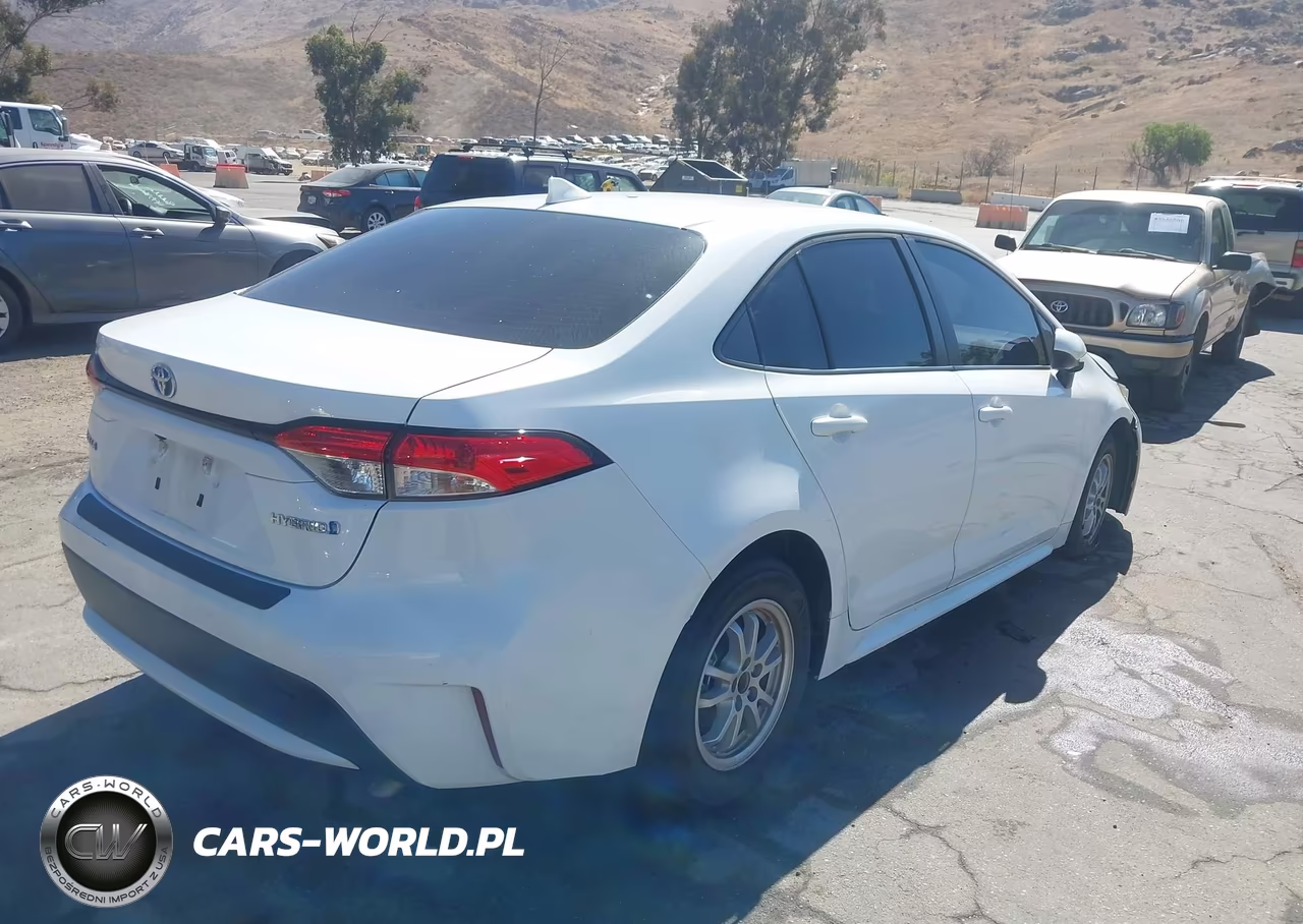 2022 Toyota Corolla Hybrid Le VIN:JTDEAMDE9NJ039266 - 4