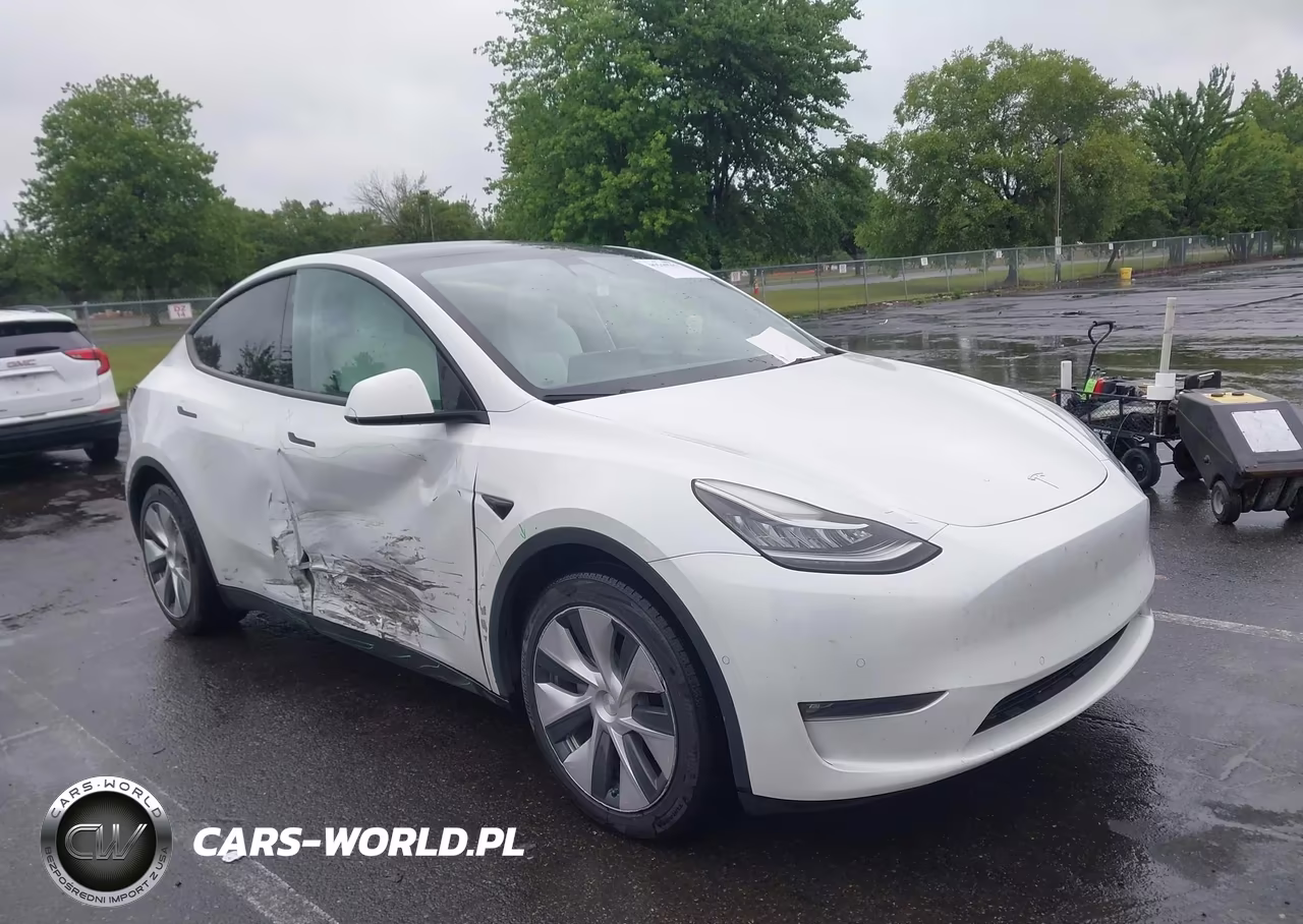 2022 Tesla Model Y Long Range Dual Motor All-Wheel Drive VIN:7SAYGAEE0NF429515 - 1