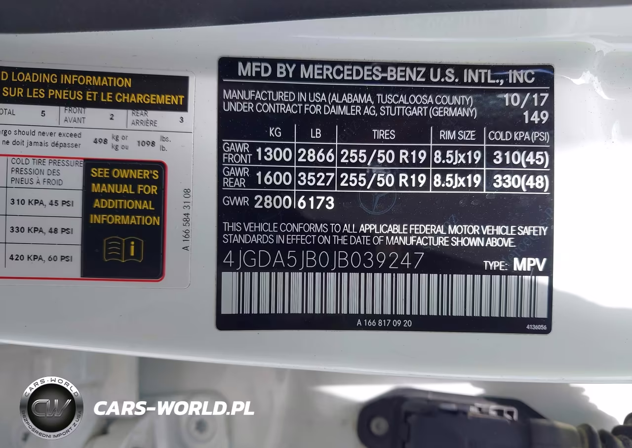 2018 Mercedes-Benz Gle 350 VIN:4JGDA5JB0JB039247 - 9
