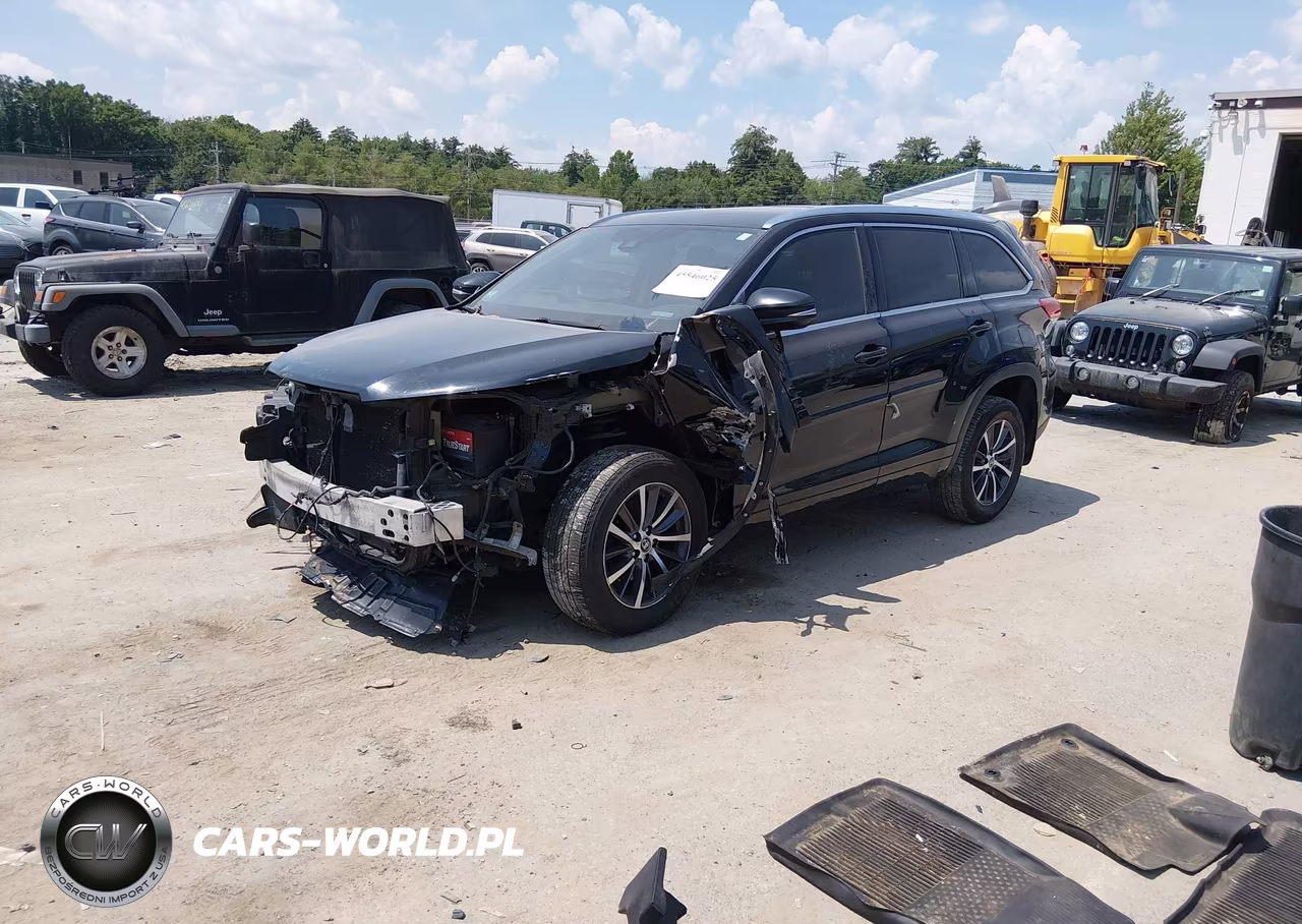 2017 Toyota Highlander Xle VIN:5TDJZRFHXHS367878 - 2