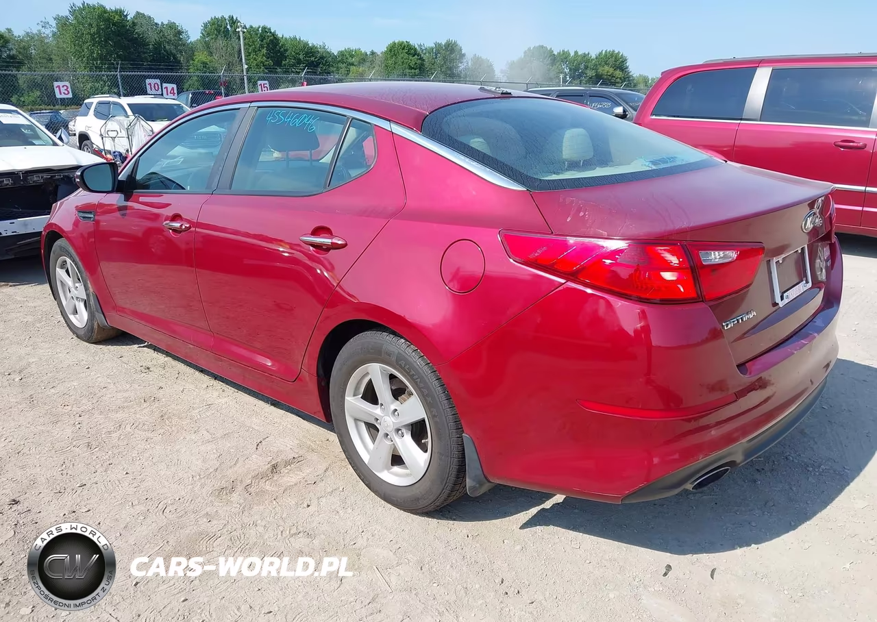 2015 Kia Optima Lx VIN:5XXGM4A75FG473180 - 3
