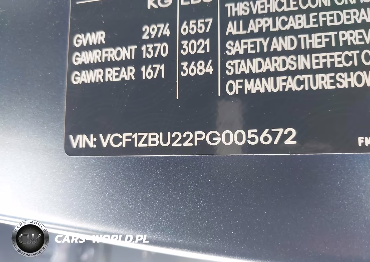 2023 Fisker Ocean One VIN:VCF1ZBU22PG005672 - 8