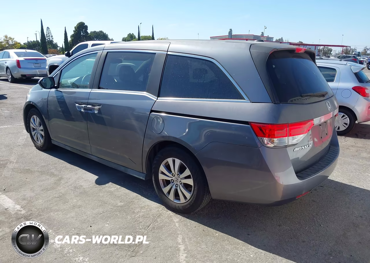 2014 Honda Odyssey Ex-L VIN:5FNRL5H6XEB096474 - 3