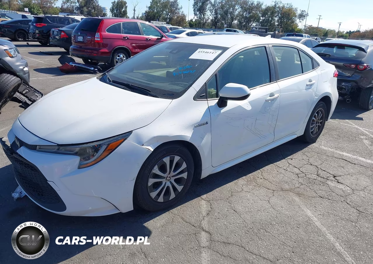 2020 Toyota Corolla Hybrid Le VIN:JTDEBRBE1LJ015263 - 2