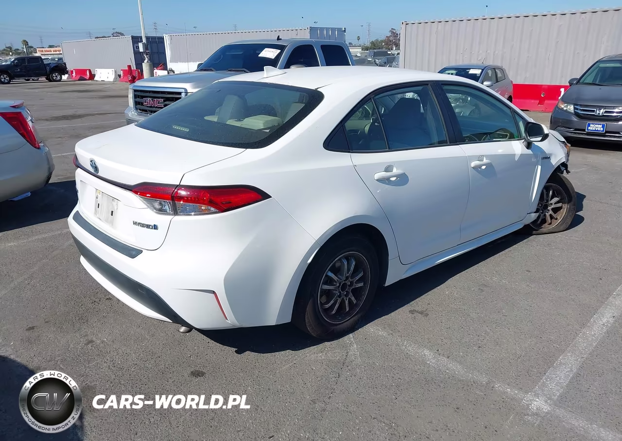 2020 Toyota Corolla Hybrid Le VIN:JTDEBRBE1LJ015263 - 4