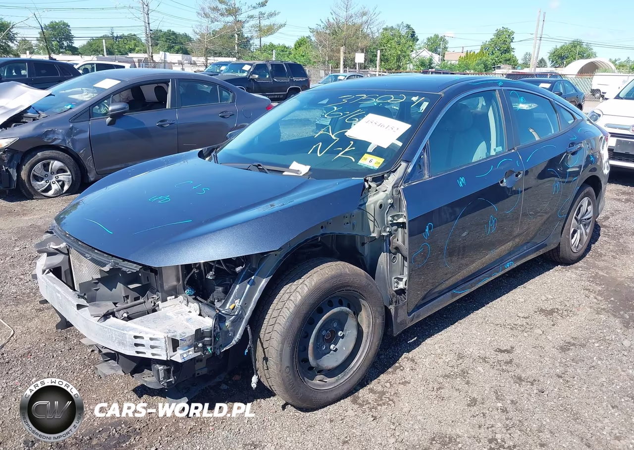 2021 Honda Civic Lx VIN:2HGFC2F63MH536338 - 2
