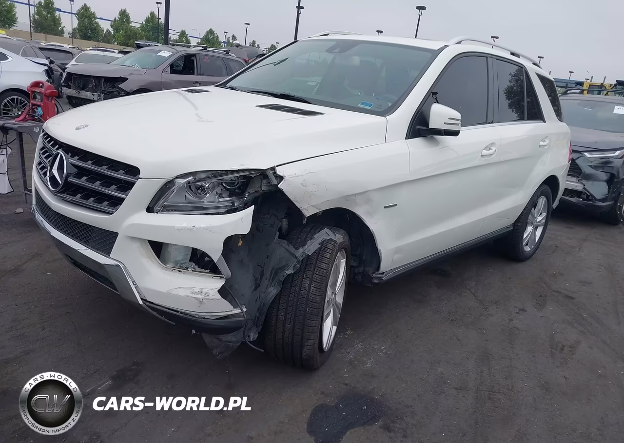 2012 Mercedes-Benz Ml 350 4Matic VIN:4JGDA5HB8CA001487 - 2