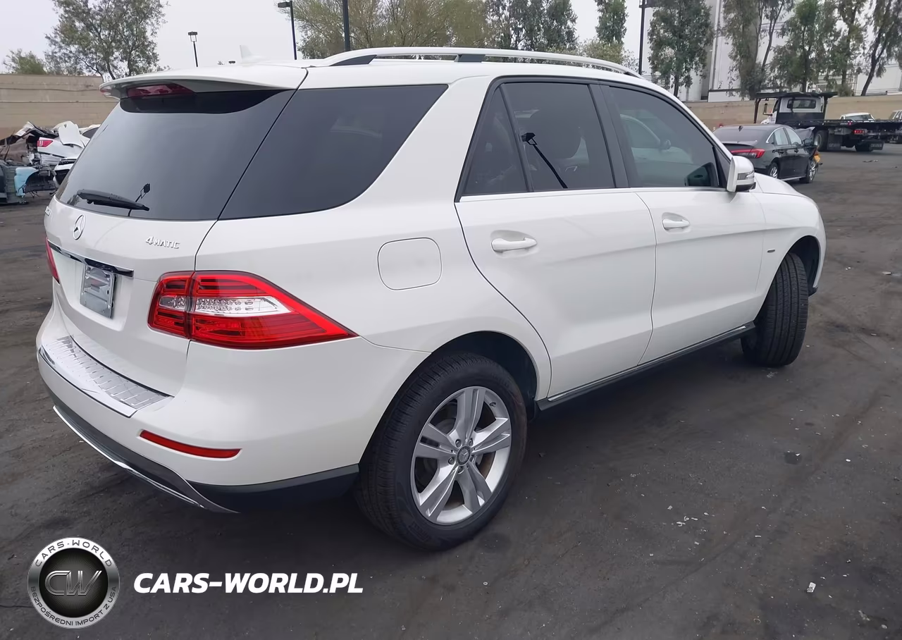 2012 Mercedes-Benz Ml 350 4Matic VIN:4JGDA5HB8CA001487 - 4