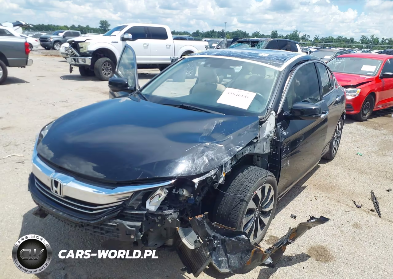 2017 Honda Accord Hybrid Ex-L VIN:JHMCR6F57HC022174 - 2