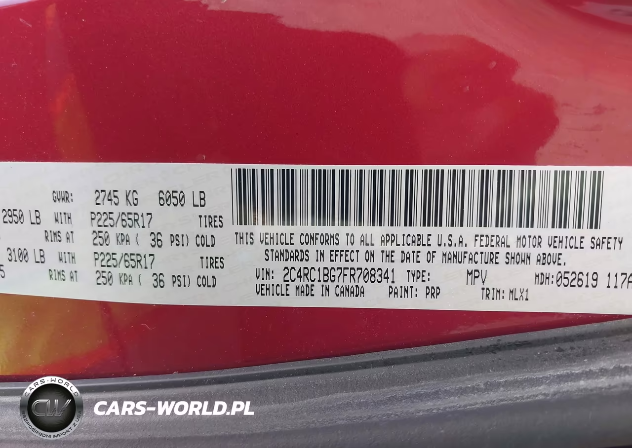 2015 Chrysler Town & Country Touring VIN:2C4RC1BG7FR708341 - 9
