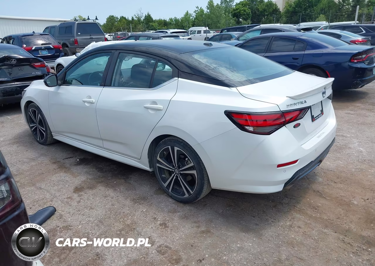2021 Nissan Sentra Sr Xtronic Cvt VIN:3N1AB8DV3MY287514 - 3