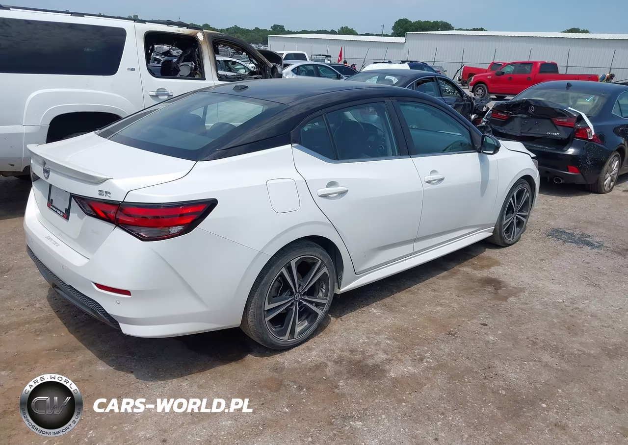 2021 Nissan Sentra Sr Xtronic Cvt VIN:3N1AB8DV3MY287514 - 4