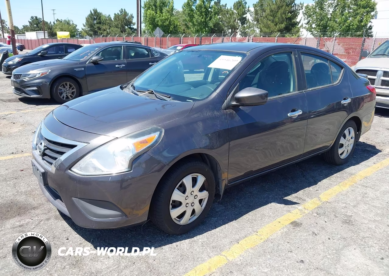 2015 Nissan Versa 1.6 Sv VIN:3N1CN7AP1FL810402 - 2