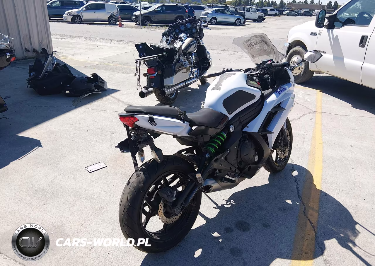2015 Kawasaki Ex650 E VIN:JKAEXEE11FDA20160 - 4