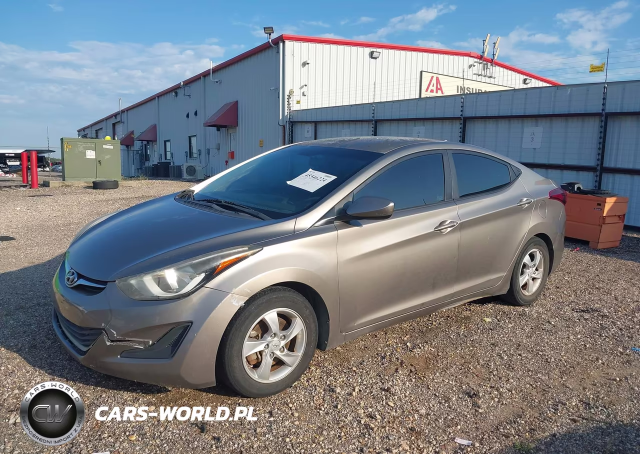 2014 Hyundai Elantra Se VIN:5NPDH4AE8EH505693 - 2