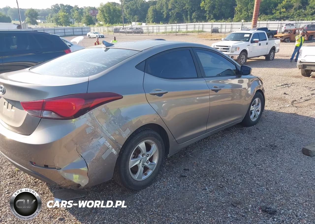 2014 Hyundai Elantra Se VIN:5NPDH4AE8EH505693 - 4